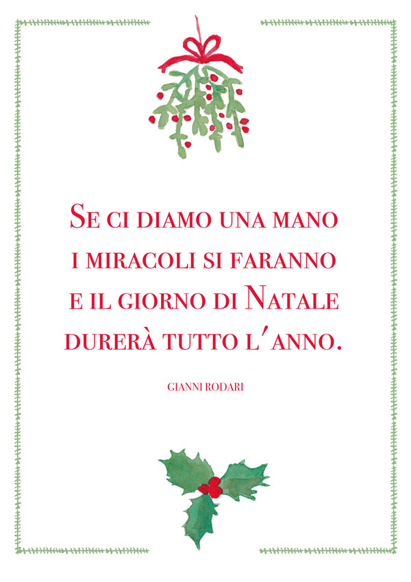 citazione natale rodari Afineb buone feste