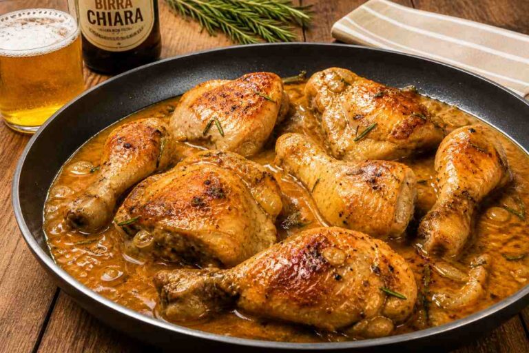 pollo alla birra